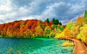 CK Turancar, poznávacie zájazdy autobusom, Národné parky a poklady Jadranu - Chorvátsko a Bosna a Hercegovina, Plitvické jazerá