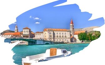 CK Turancar, poznávacie zájazdy autobusom, Národné parky a poklady Jadranu - Chorvátsko a Bosna a Hercegovina, Trogir