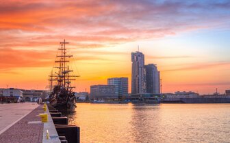 CK Turancar, letecký poznávací zájazd, Poľsko - baltské pobrežie a Mazury, Gdynia