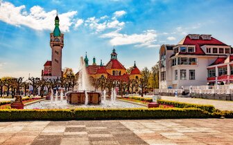 CK Turancar, letecký poznávací zájazd, Poľsko - baltské pobrežie, Sopot