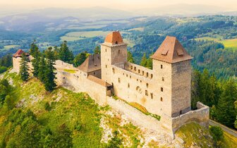 Autobusové poznávacie zájazdy CK Turancar, Česká Republika, Šumava a Bavorský les, hrad Kašperk