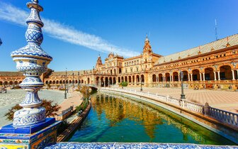 CK Turancar, Letecký poznávací zájazd, Španielsko, Andalúzia s pobytom pri mori, Sevilla, Španielske námestie