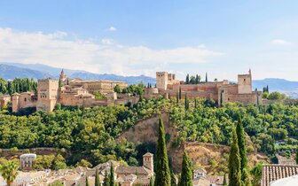 CK Turancar, Letecký poznávací zájazd, Španielsko, Andalúzia s pobytom pri mori, Alhambra