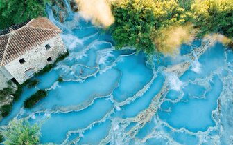 CK Turancar, letecký poznávací zájazd, Zákutia Toskánska a ostrov Elba, Terme di Saturnia CK Turancar, letecký poznávací zájazd, Zákutia Toskánska a ostrov Elba, Terme di Saturnia