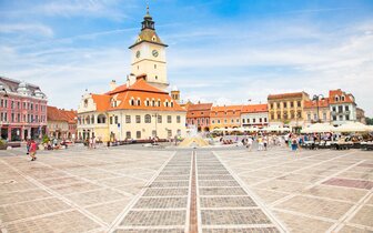 CK Turancar, autobusový poznávací zájazd, Rumunsko - Sedmohradsko a Transylvánia, Brašov, radnica CK Turancar, autobusový poznávací zájazd, Rumunsko - Sedmohradsko a Transylvánia, Brašov, radnica