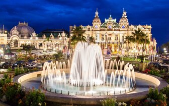 CK Turancar, Letecký poznávací zájazd, čaro Francúzskej riviery, Monaco, Casino Monte Carlo