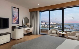 Mylome Luxury Hotel & Spa - izba s výhľadom na more - letecký zájazd CK Turancar - Turecko, Okurcalar