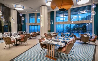 Mylome Luxury Hotel & Spa - a la carte reštaurácia - letecký zájazd CK Turancar - Turecko, Okurcalar