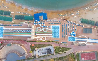 Eftalia Ocean Hotel - pláž - letecký zájazd CK Turancar - Turecko, Türkler