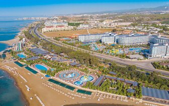 Eftalia Ocean Hotel - pláž - letecký zájazd CK Turancar - Turecko, Türkler