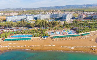 Eftalia Ocean Hotel - pláž - letecký zájazd CK Turancar - Turecko, Türkler