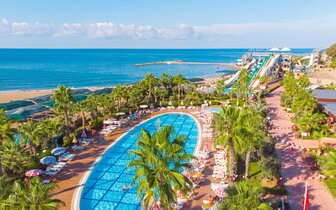 Eftalia Ocean Hotel - pláž - letecký zájazd CK Turancar - Turecko, Türkler