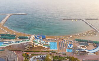 Eftalia Aqua Resort - pláž - letecký zájazd CK Turancar - Turecko, Türkler