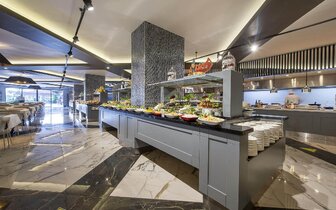 Eftalia Aqua Resort - reštaurácia - letecký zájazd CK Turancar - Turecko, Türkler