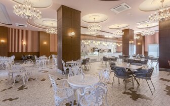 Eftalia Blue - cukráreň - letecký zájazd CK Turancar - Turecko, Türkler