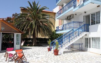 Aparthotel Marialena - exteriér - letecký zájazd CK Turancar - Grécko, Thasos,Potos