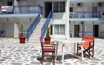 Aparthotel Marialena - exteriér - letecký zájazd CK Turancar - Grécko, Thasos,Potos