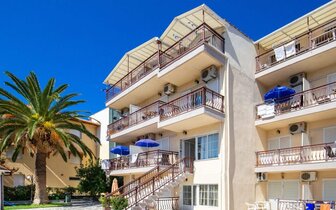 Aparthotel Marialena - exteriér - letecký zájazd CK Turancar - Grécko, Thasos, Potos