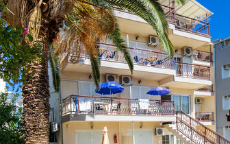 Aparthotel Marialena - exteriér - letecký zájazd CK Turancar - Grécko, Thasos, Potos