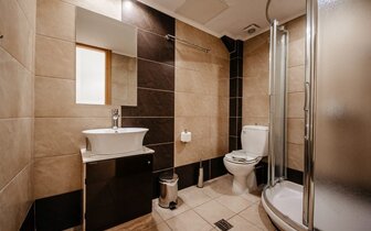 Aparthotel Marialena -kúpeľňa - letecký zájazd CK Turancar - Grécko, Thasos,Potos