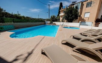 Aparthotel Marialena - bazén - letecký zájazd CK Turancar - Grécko, Thasos,Potos