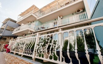 Aparthotel Marialena - exteriér - letecký zájazd CK Turancar - Grécko, Thasos, Potos