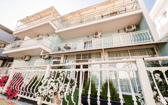 Aparthotel Marialena - exteriér - letecký zájazd CK Turancar - Grécko, Thasos, Potos