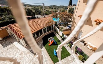 Aparthotel Marialena - exteriér - letecký zájazd CK Turancar - Grécko, Thasos, Potos