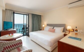 Hotel Mitsis La Vita - dvojlôžková izba s výhľadom na more - letecký zájazd CK Turancar - Rodos, Rodos