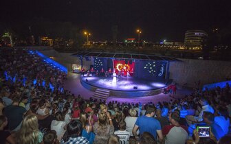 Eftalia Village Hotel - amfiteáter - letecký zájazd CK Turancar - Turecko, Avsallar