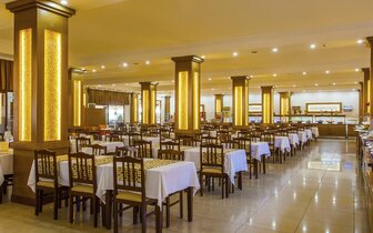 Eftalia Village Hotel - reštaurácia- letecký zájazd CK Turancar - Turecko, Avsallar