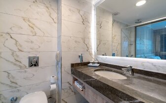 Orfeus Queen Spa Hotel - kúpeľňa - letecký zájazd CK Turancar - Turecko, Colakli Orfeus Queen Spa Hotel - kúpeľňa - letecký zájazd CK Turancar - Turecko, Colakli