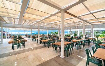 Orfeus Queen Spa Hotel - plážová reštaurácia - letecký zájazd CK Turancar - Turecko, Colakli Orfeus Queen Spa Hotel - plážová reštaurácia - letecký zájazd CK Turancar - Turecko, Colakli