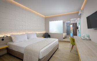 Hotel Lydia Maris Resort - suita so zdieľaným bazénom - letecký zájazd CK Turancar - Kolymbia, Rodos