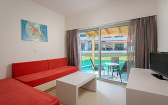 Hotel Lydia Maris Resort - rodinná izba - letecký zájazd CK Turancar - Kolymbia, Rodos