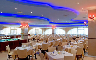 Hotel Lydia Maris Resort - reštaurácia - letecký zájazd CK Turancar - Kolymbia, Rodos