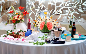 Hotel Lydia Maris Resort - reštaurácia - letecký zájazd CK Turancar - Kolymbia, Rodos