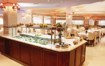 Hotel Lydia Maris Resort - reštaurácia - letecký zájazd CK Turancar - Kolymbia, Rodos