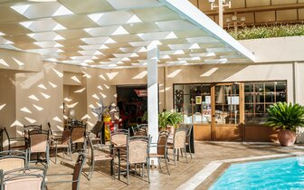 Hotel Lindos Royal Resort - reštaurácia - letecký zájazd CK Turancar - Vlycha, Lindos, Rodos