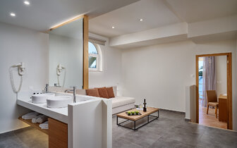 Hotel Lindos Royal Resort - suita s výhľadom na more - letecký zájazd CK Turancar - Vlycha, Lindos, Rodos