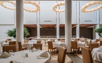 Hotel Lindos Royal Resort - reštaurácia - letecký zájazd CK Turancar - Vlycha, Lindos, Rodos