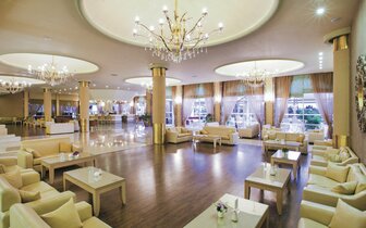 Hotel Kipriotis Village Resort - lobby bar - letecky zájazd CK Turancar - Kos, Psalidi