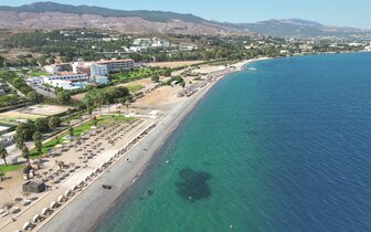 Hotel Kipriotis Village Resort - hotelový rezort a pláž - letecky zájazd CK Turancar - Kos, Psalidi