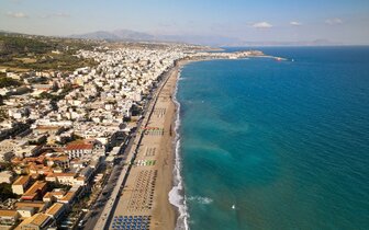 Rimondi Boutique - pláž - letecký zájazd CK Turancar - Kréta, Rethymno