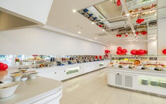 Laguna Beach Alya - bufetové stoly - letecký zájazd CK Turancar - Turecko, Okurcalar