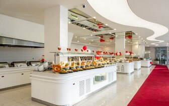 Laguna Beach Alya - bufetové stoly - letecký zájazd CK Turancar - Turecko, Okurcalar