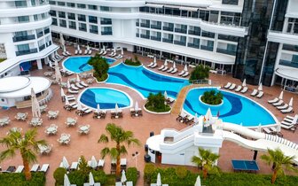 Laguna Beach Alya - bazén - letecký zájazd CK Turancar - Turecko, Okurcalar