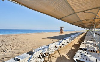 Diamond Elite - pláž - letecký zájazd CK Turancar - Turecko, Colakli