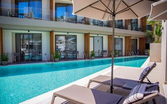 Sunset Boutique Hotel & Spa - bazén - letecký zájazd CK Turancar - Kréta, Bali