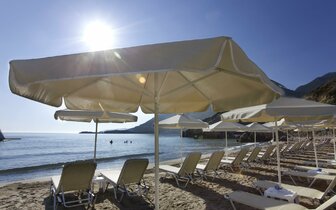 Sunset Boutique Hotel & Spa - pláž - letecký zájazd CK Turancar - Kréta, Bali